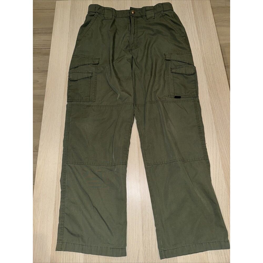 Tru-Spec Men’s Tactical Cargo Pants Olive Green 34 X 32